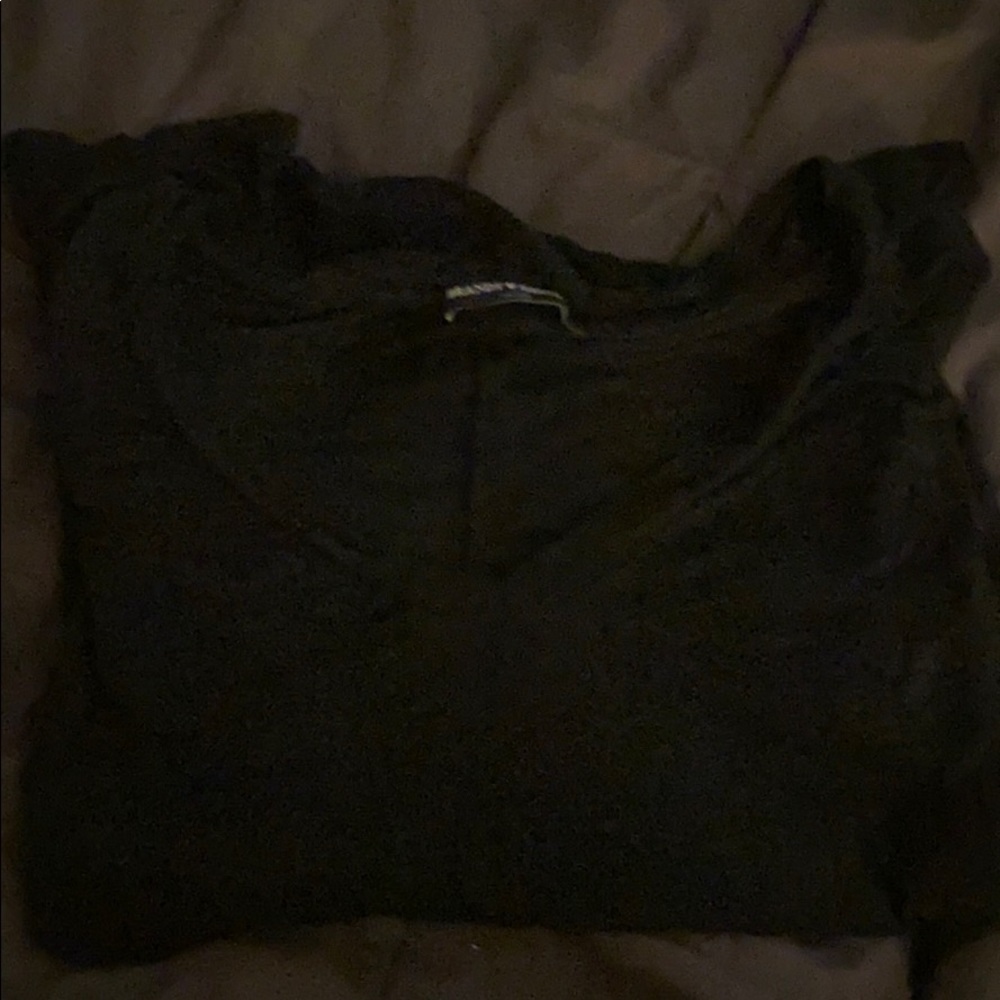 Brandy Melville Black T shirt - Picture 1 of 2